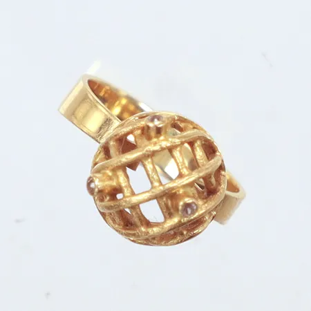 Ring, 17¼,  Ge-Kå-Smyckek G Kaplan Stockholm, år 1967, 18k  Vikt: 5,4 g