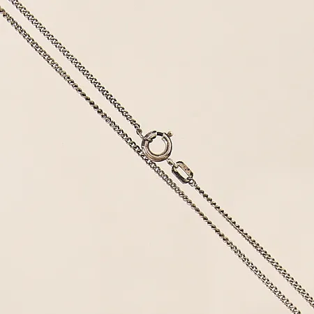 Kedja Pansar, längd 36,5cm, bredd 1,4mm, silver 835/1000 Vikt: 2 g