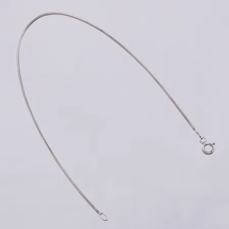 Armband ormlämk, längd: ca 20,5cm, bredd: ca 1mm, silver, 925/1000 Vikt: 1,9 g