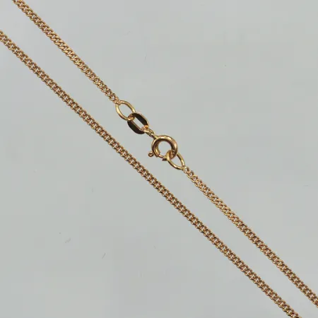 Kedja Pansar, längd 52cm, bredd 1,6mm, 18K Vikt: 5,1 g