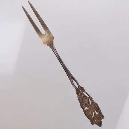 Sillgaffel, längd 12cm, år 1904, silver 813/1000  Vikt: 15,9 g