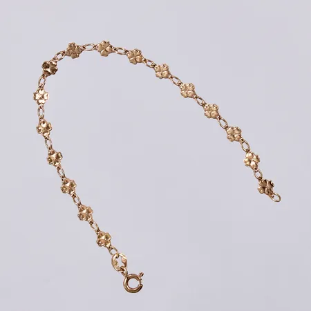 Armband längd ca 14cm, bredd ca 1-4mm, 18K Vikt: 2,5 g