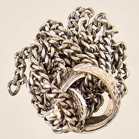 Diverse silversmycken, udda, stenar, skev, av/defekt, silver 925/1000 Vikt: 21,2 g