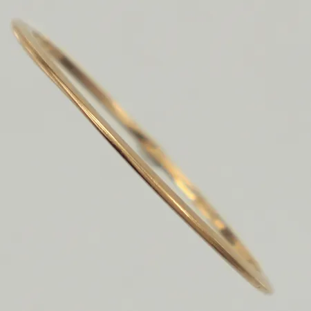 Ring, stl 18, bredd ca 1mm, 18K Vikt: 0,7 g