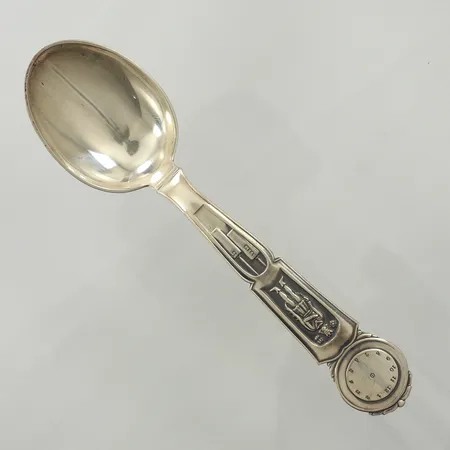 Dopsked, längd 14,5cm, Cesons, år 1971, silver Vikt: 29,6 g