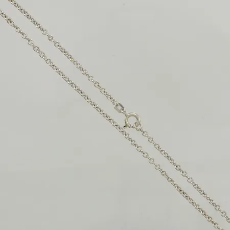 Kedja Ankar, längd 45cm, bredd ca 2mm, 925/1000 silver Vikt: 4,1 g