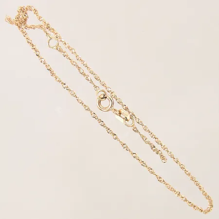 Armband Singapore, av/defekt, 18K Vikt: 1,1 g