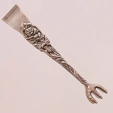 Sockertång, 8cm, 830/1000 Silver 12,8g.