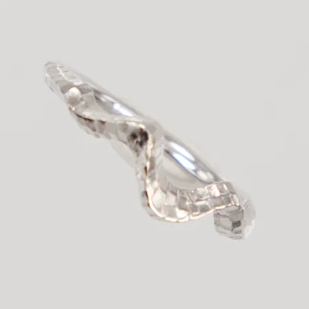 Ring med dekor, stl 16¼, bredd 1,5-3mm, modell Sonar, Maanesten, 925/1000 silver,  Vikt: 1,5 g
