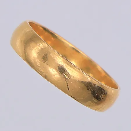 Ring, slät stl 17¼, 22K Vikt: 4 g