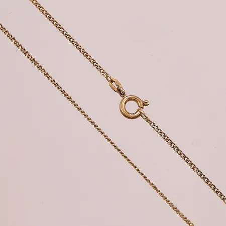 Kedja, 39cm, förgylld, 835/1000 Silver 2,0g.