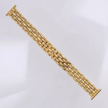 Klockarmband, viklås, 15,5cm, bredd 13mm, 18K Vikt: 38 g