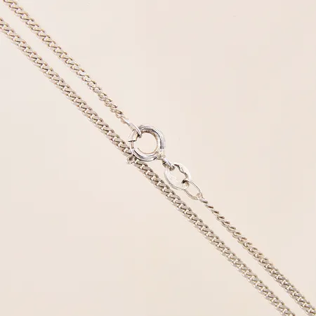 Kedja Pansar, längd 42,5cm, bredd 1,7mm, silver 925/1000 Vikt: 3,4 g