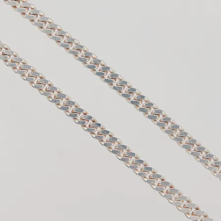 Kedja, Pansar, 55cm, bredd 5,6mm, GHA, 925/1000 silver, Vikt: 41,7 g