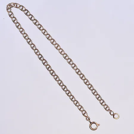 Armband Bismarck, längd 19 cm, bredd 3 mm, 14K. Vikt: 2,3 g
