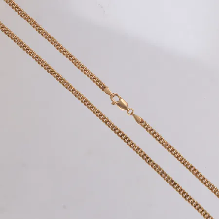 Kedja, Pansar, längd 50cm, bredd 2,8mm, 18K Vikt: 15,2 g