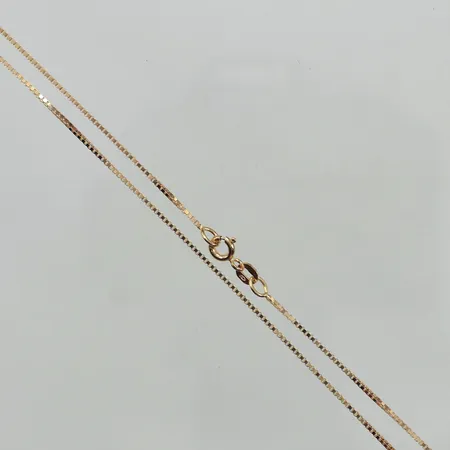 Kedja Venezia, längd 50cm, bredd 1mm, 18K  Vikt: 3,9 g