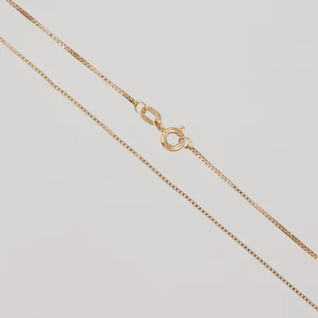 Kedja Venezia, 42cm, bredd 0,8mm, GHA 18K Vikt: 2,4 g