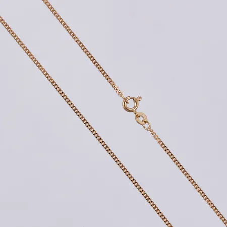 Kedja Pansar längd ca 60cm, bredd ca 1mm, 18K Vikt: 5,9 g
