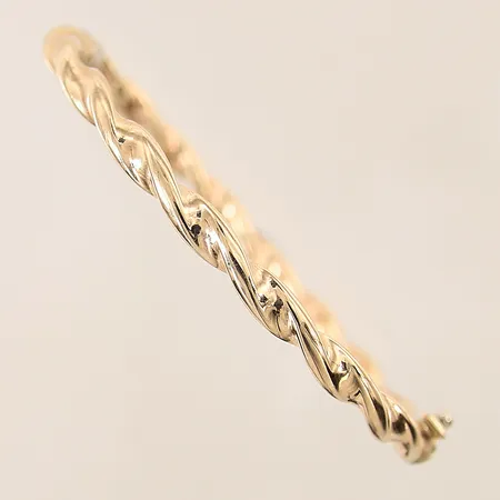 Armband stelt, Ø57,2mm, bredd: 4,6mm, 9K  Vikt: 4,9 g