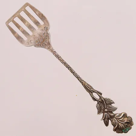 Serveringsgaffel, 11,5cm, 830/1000 Silver 14,7g.
