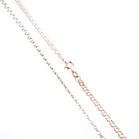 Collier, bismarck, 60cm, bredd 3,5mm, fint skick Vikt: 6,2 g