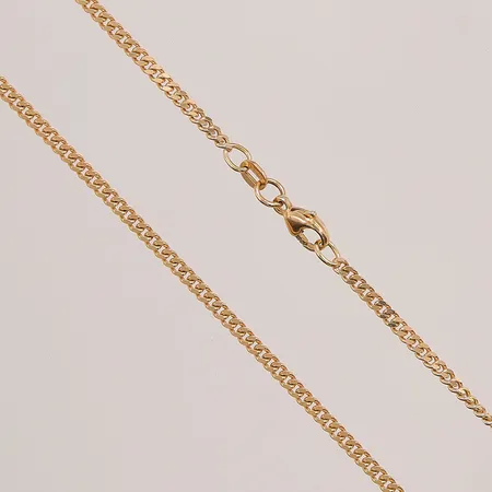 Kedja pansar, 44cm, bredd:2mm, 18K 8,9g.