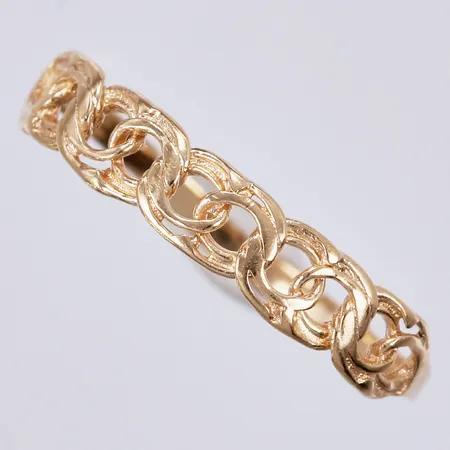 Ring Bismarck, stl: 16¾, bredd: ca 1-3mm, 18K Vikt: 0,9 g