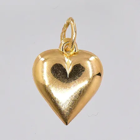 Hänge, hjärta, stl 15x9,5mm, 18K Vikt: 0,7 g