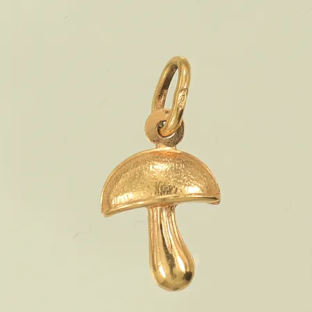Berlock Svamp 13 mm exkl ögla, 18K 1,2g 