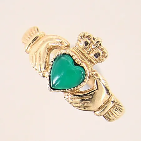 Ring, defekt, 9K  Vikt: 1,6 g
