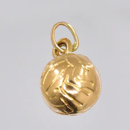 Hänge, fotboll, Ø 9,5mm, 18K Vikt: 1,1 g