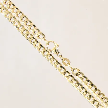 Kedja Pansar, längd 50,5cm, bredd 4,5mm, 9K Vikt: 8,9 g
