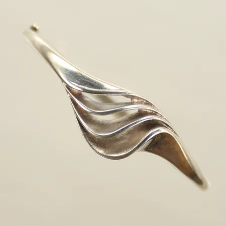 Armring, oval,  öppningsbar, Ø ca 55 x 60mm (repig) 925/1000-Silver, 17,7g 