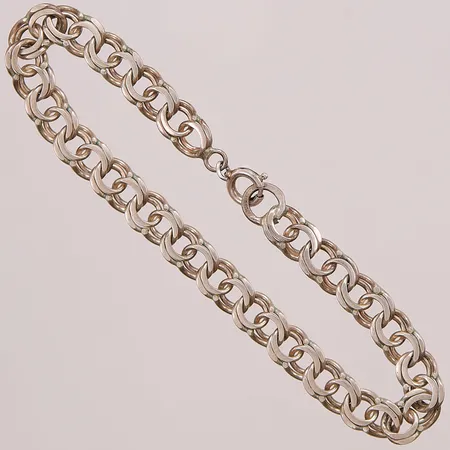 Armband Bismarck, 19cm, bredd:7mm, defekt lås, 830/1000 Silver 10,7g.