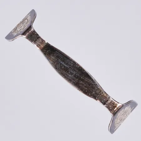Smörhund längd ca65mm, handsmide Cop 1988, silver Vikt: 10 g