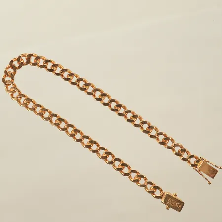 Armband Pansar, längd ca 21cm, bredd 5mm, 18K, 21,1g 