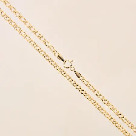 Kedja, längd 42,5cm, bredd 2,8mm, GHA, 18K Vikt: 3,2 g