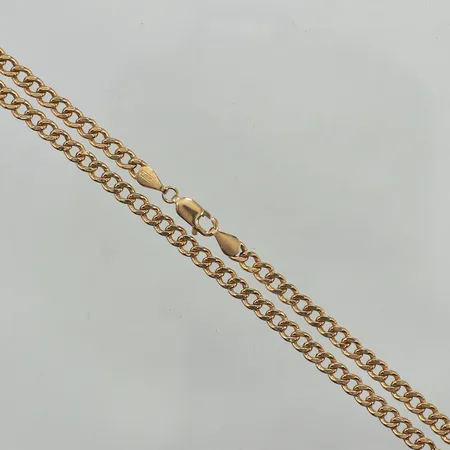 Kedja Pansar, längd 49cm, bredd 3,8mm, 18K Vikt: 7,7 g