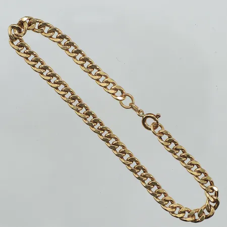 Armband Pansar, längd 18cm, bredd 4,3mm, 18K  Vikt: 4,6 g
