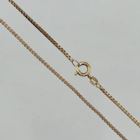 Kedja venezia, längd 45cm, bredd 1,2mm, förgylld, 835/1000  Vikt: 3,9 g