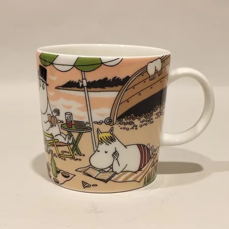 Muminmugg, Tillsammans, Arabia, Finland, höjd 8cm, Ø8cm, märkt CR0121, porslin