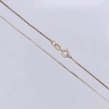 Kedja, Venezia, 39,5cm, bredd 1mm, 925/1000 silver Vikt: 1,8 g