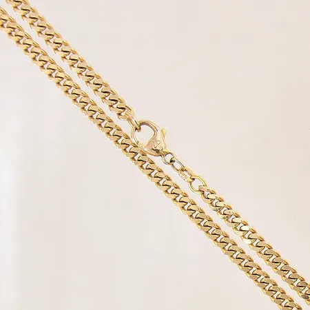 Kedja Pansar, längd 46cm, bredd 4mm, Balestra, 18K Vikt: 29,3 g