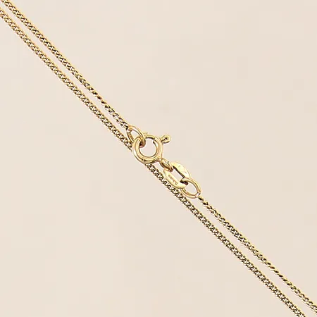 Kedja Pansar, längd 36,5cm, bredd 1mm, Balestra, 18K Vikt: 2,4 g