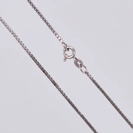 Kedja Venezia, längd: ca 38cm, bredd: ca 1mm, silver, 925/1000 Vikt: 3,7 g