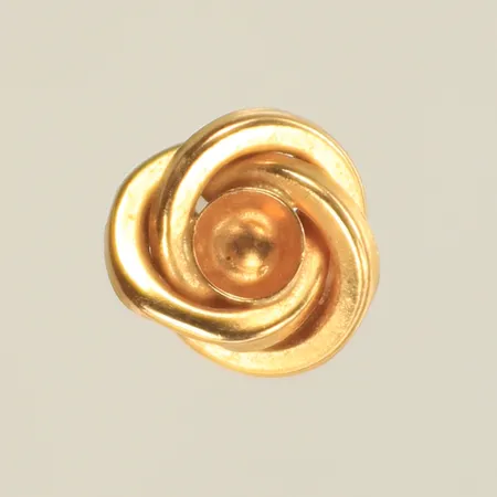 Ett udda örhänge, ca 6mm (saknar snurrebuss) 18K, 0,3g 
