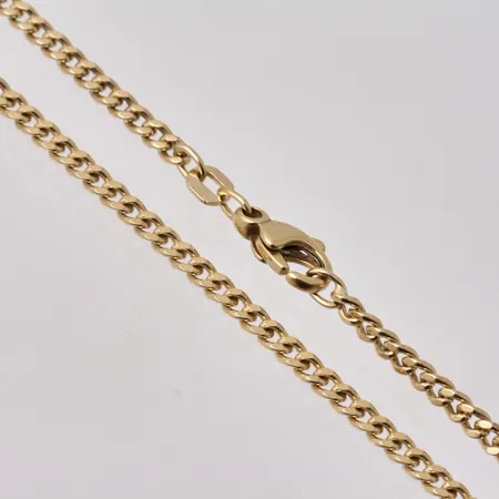 Kedja i 18K guld, 60,5cm, Pansar, bredd 2,6mm, tillverkad av Jo´ans, vikt 16,42g.