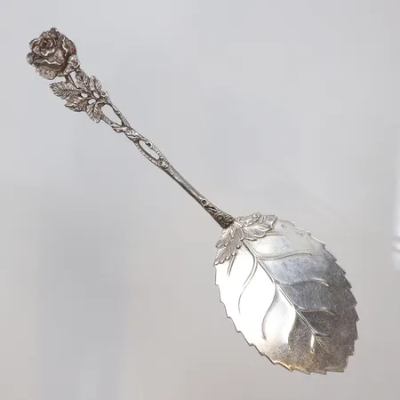 Serveringstillbehör modell Rosen 14cm silver 830/1000 Vikt: 17,2 g