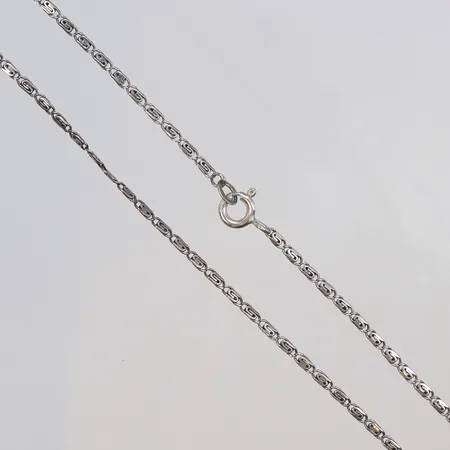 Kedja 46cm bredd 2mm, silver 830/1000 Vikt: 3,2 g